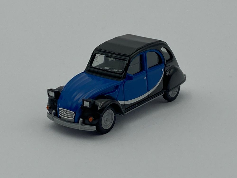 Herpa 020817-006 Citroen Miniaturmodell – Blau-schwarz, 1:87, Detailliertes Sammlerstück Für Diorama & Vitrine
