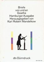 Briefe von und an Goethe, Hamburger Ausgabe