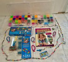 grosses Rainbow Loom Set, komplett mit Anleitungsbuch