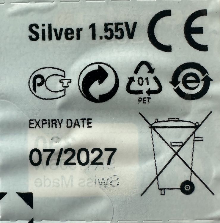 Caricatori & Batterie: 1 Renata Swatch Batterie Typ 390 Aktion! – Nuovo e nell'imballaggio originale da Courlevon venduto da HotSaleandPrice 1