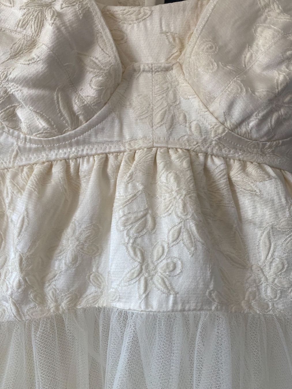 Vestiti: Simone Rocha cream dress – Usato da Zürich venduto da daria_m 5
