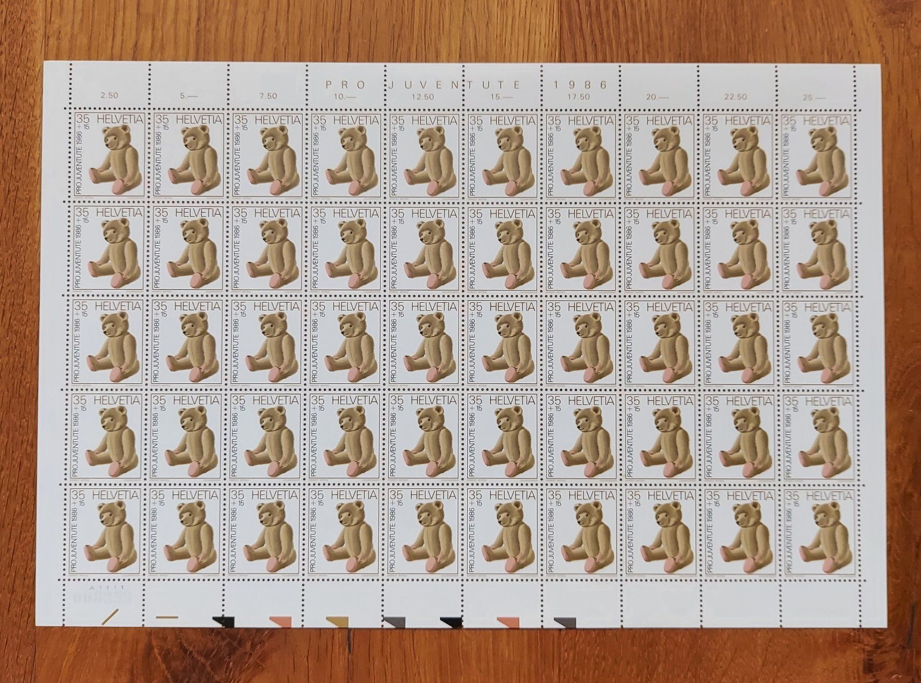 Tutti i francobolli: Postfrisch, gültige Schweizer Frankatur, Briefmarkenbogen – Nuovo e nell'imballaggio originale da Heiden venduto da ber_b77f