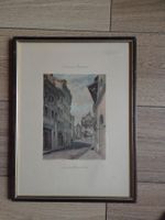 Tableau Le Vieux Lausanne / La rue de la Tour