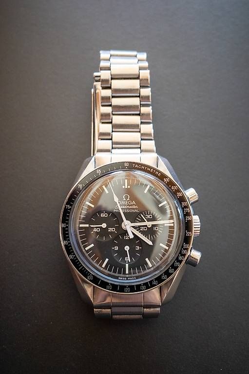 Orologi: Omega Speedmaster Moonwatch 2014 mit Acier Bracelet – Usato da Uitikon Waldegg venduto da stefan.pabst