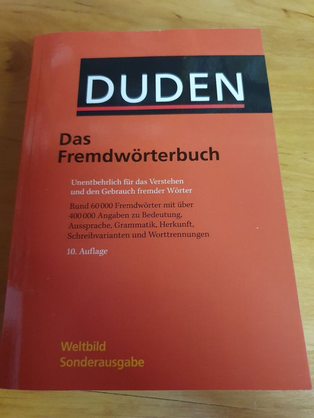 Libri: Duden das Fremdwörterbuch – Usato da Oberdorf BL venduto da BaldenEagle