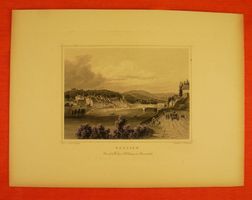 EGLISAU, STAHLSTICH 1856