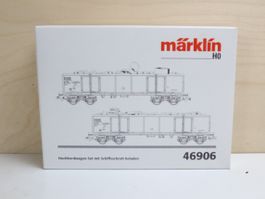 Märklin DSB Hochbordwagen Set 46906 - H0 Selten