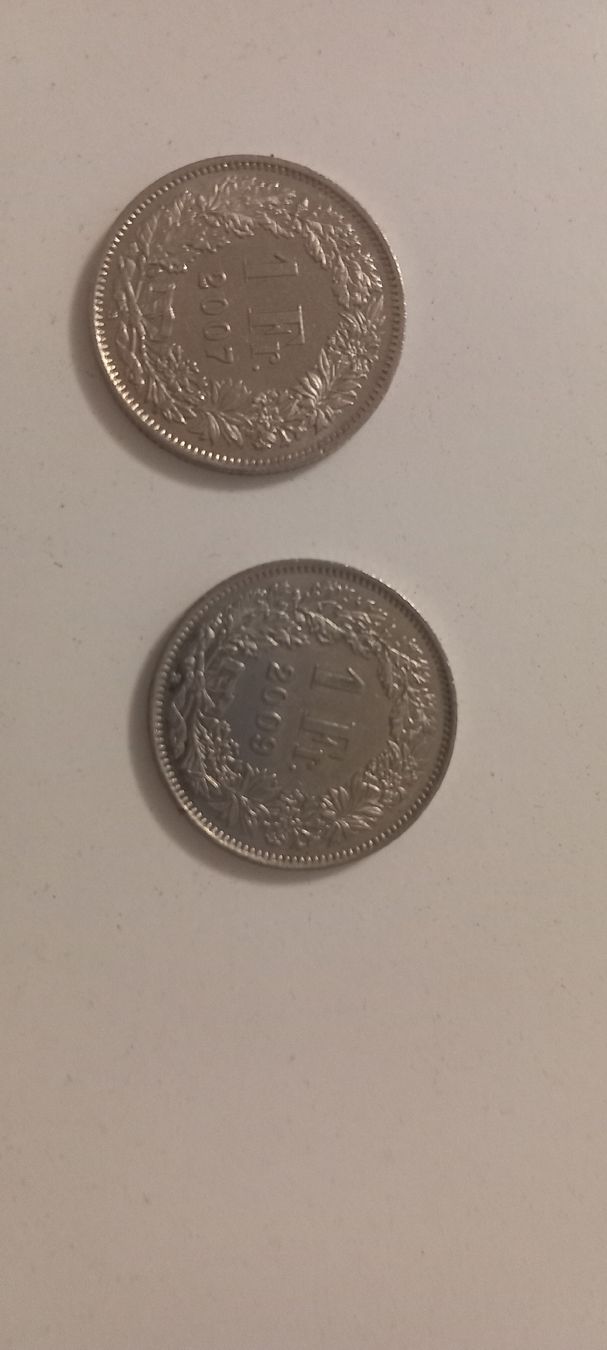 Tutti le monete: 5x 1 Franken ( klang ist anders) – Usato da Balsthal venduto da Marica75 1