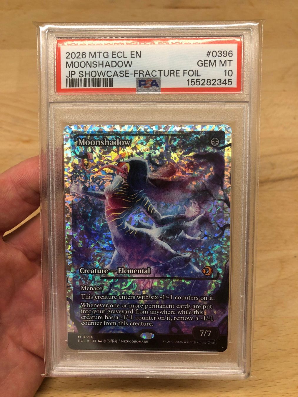 Magic The Gathering Carte collezionabili: PSA 10 MTG Fracture foil Moonshadow Pop 10 Lorwyn Eclipsed – Nuovo (secondo la descrizione) da Corsier GE venduto da SWmoderncards