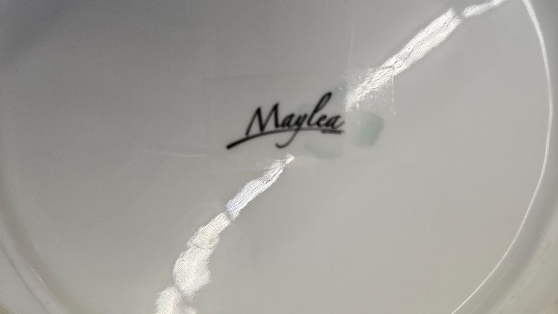 Schalen: Ciotola in ceramica bianca Maylea – Gebraucht aus Melano von H-Sara 4
