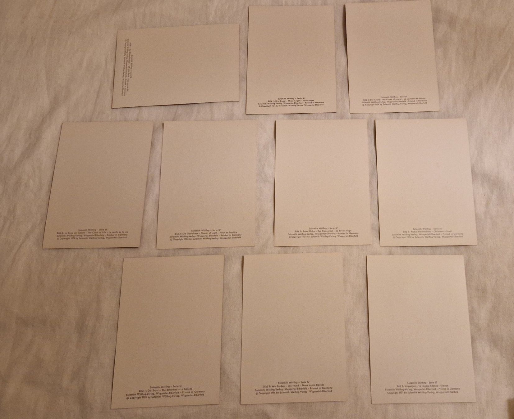 Cartoline postali: Sulamith Wulfing Kunstkarten – Usato da Rütihof venduto da Teddy1985 4