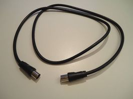 Koaxialkabel TV Radio 1m