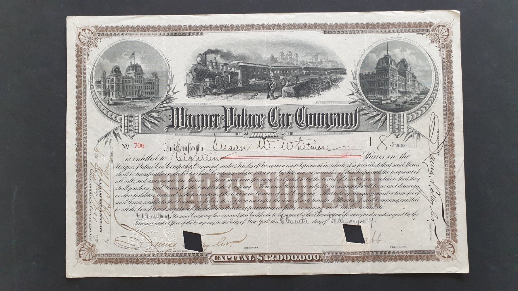 Documenti: Wertpapiere USA. Eisenbahn. – Usato da Goldach venduto da armando_r 1