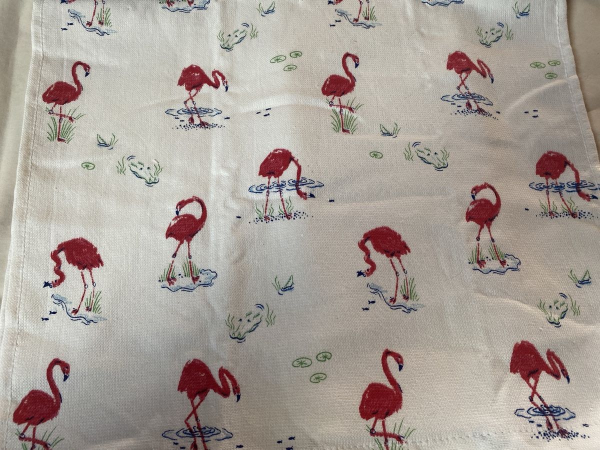 Strofinacci: 2x flamingo crocodile kitchen summer towels – Nuovo e nell'imballaggio originale da Buttikon SZ venduto da Maxwelltime 1