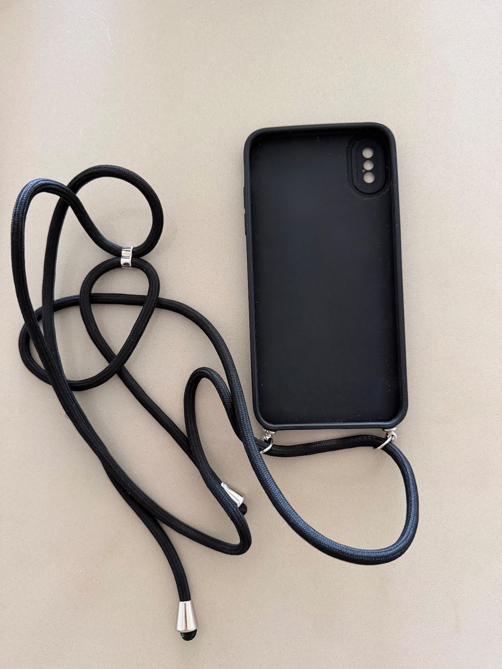 Cover & Protezioni schermo: iPhone XS MAX Handyhülle mit Band Leopardprint schwarz – Usato da Wil SG venduto da vivi_n 1