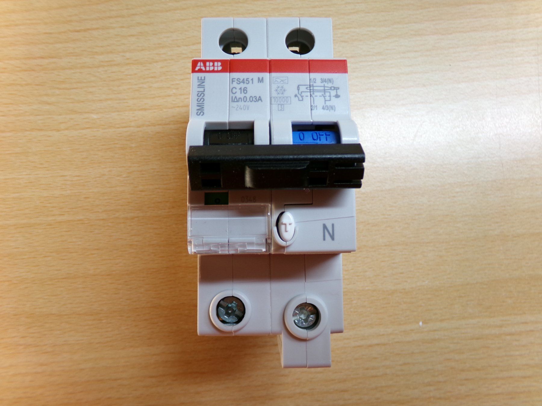 ABB Schalter: FI-LS C16 30mA ABB-smissline – Neu und originalverpackt aus Hombrechtikon von HaGeKa50