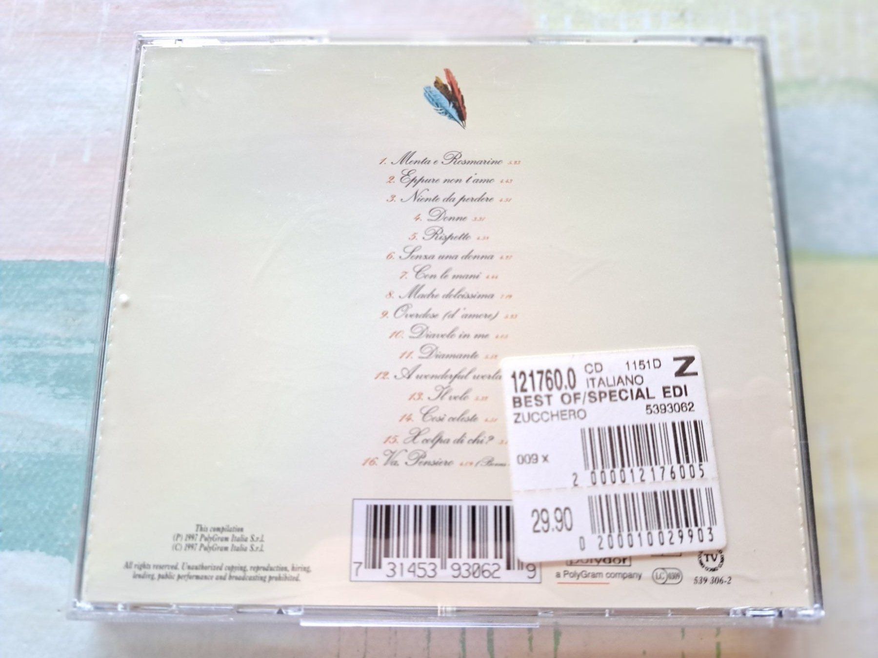 CD: Cd Zucchero - All the best – Usato da Pully venduto da bro_n52j 1