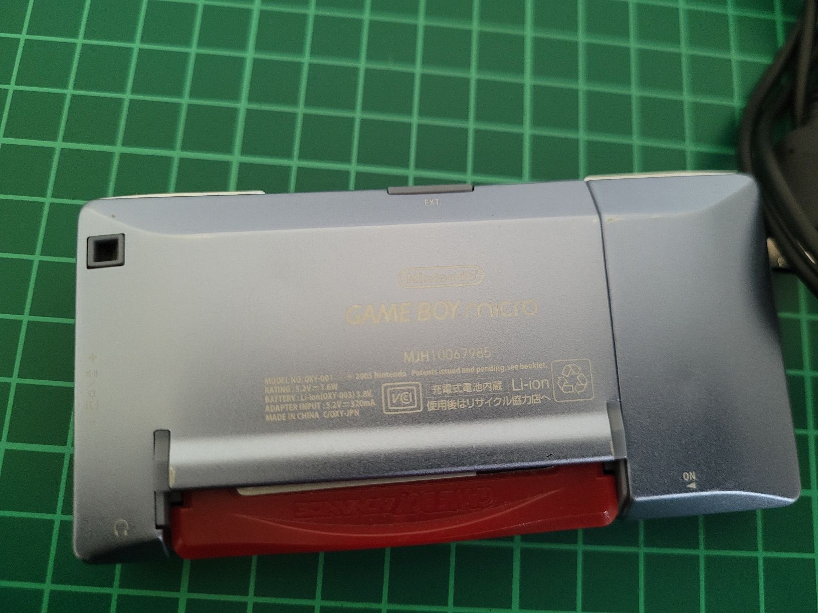 Nintendo Konsolen: Nintendo Game Boy Micro - Blue Defekt/défectueux  – Defekt aus Meyrin von  3