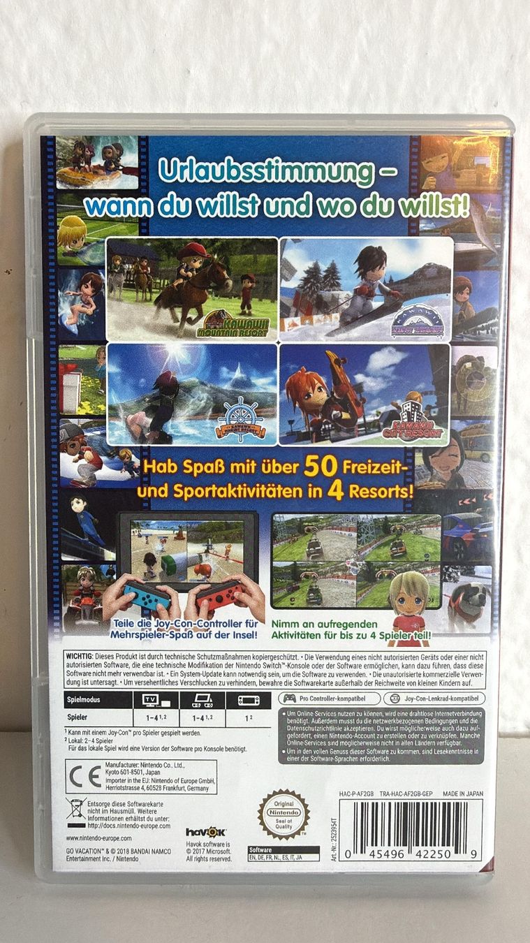 Giochi: Go Vacation Nintendo Switch - Spass! – Usato da Ehrendingen venduto da lax21 1