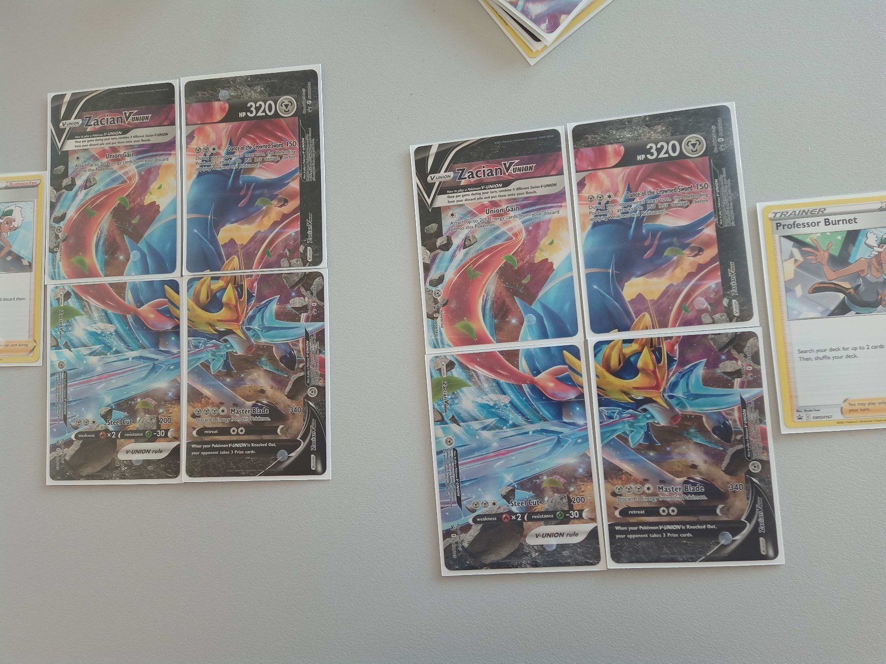 Pokémon Carte collezionabili: Zacian V Union Set + Prof. Burnet – Usato da Altstätten SG venduto da GGsGameshop 2
