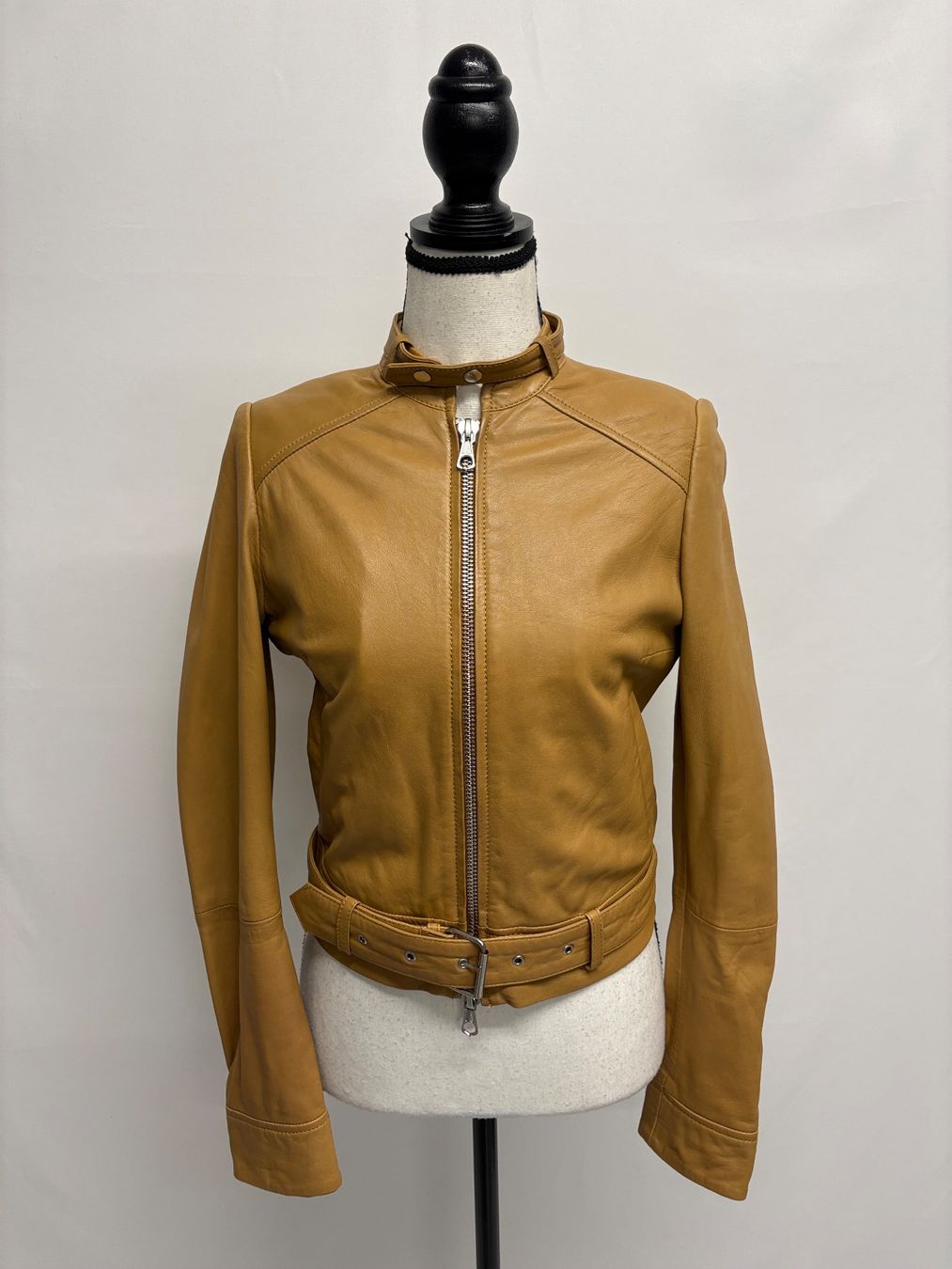 Giacche: SET Lederjacke Bikerjacke camel 36 Jacke – Nuovo (secondo la descrizione) da Regensdorf venduto da secondchancefashion