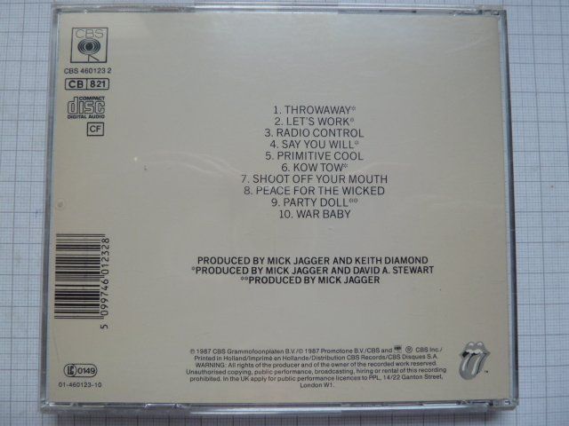 CDs: Mick Jagger - Primitive cool – D'occasion à Au ZH par sikoku 2