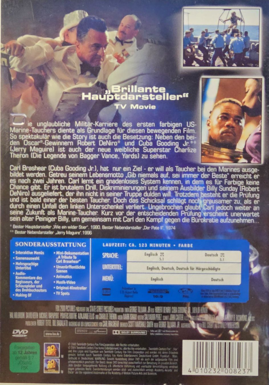 Alle DVDs: Men of Honor – Gebraucht aus Wahlen b. Laufen von Cg10 1