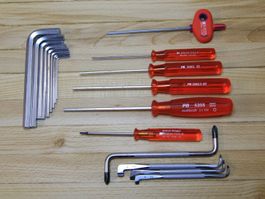 19 Stk unterschiedliche PB Suisse Werkzeuge, neu/ungebraucht