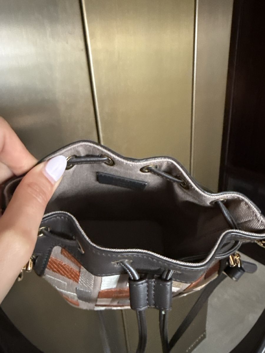 Fendi Borse da donna: Fendi Mon Tresor Mini Bucket Bag FF Jacquard Multicolor – Nuovo (secondo la descrizione) da Zürich venduto da lau_5k8b 5