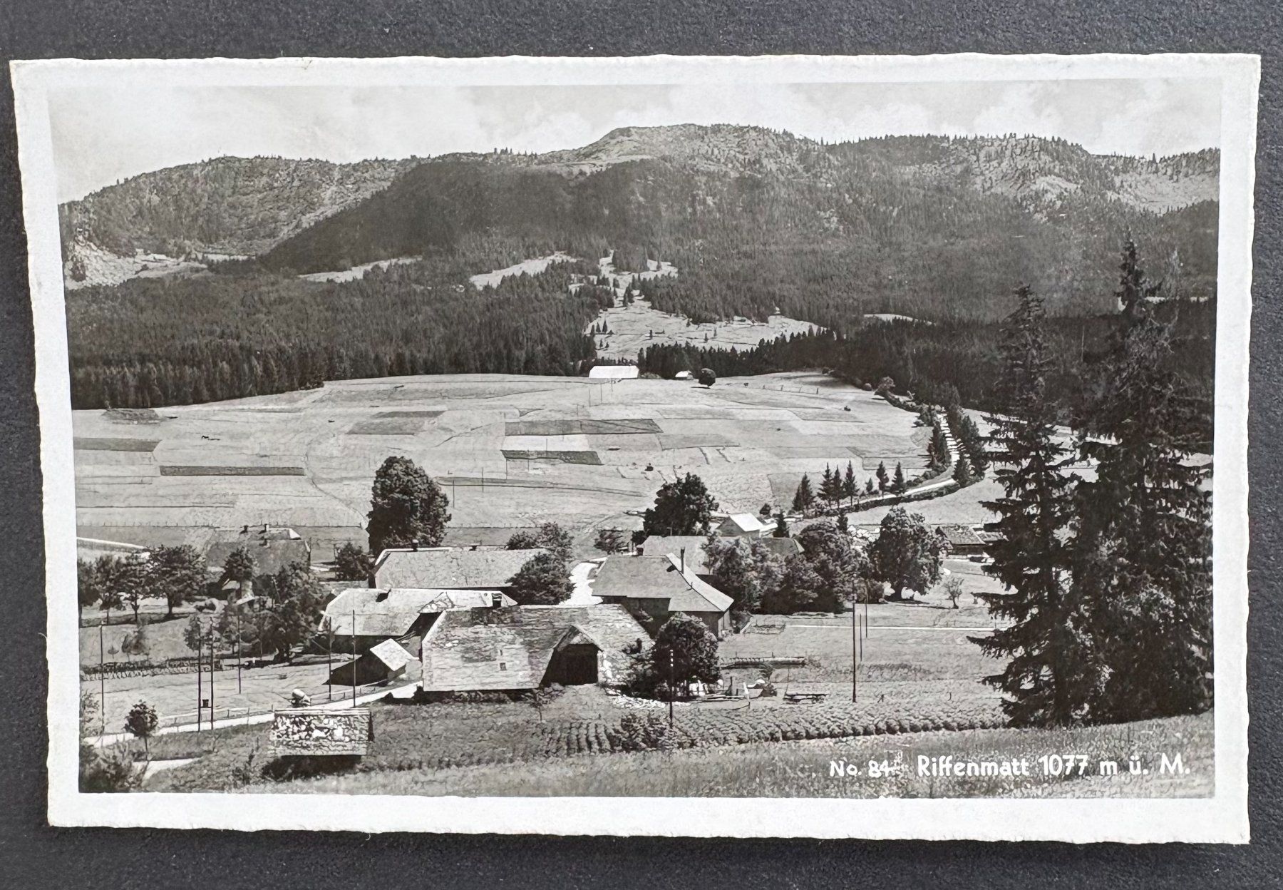 Cartoline postali: ANSICHTSKARTE RIFFENMATT – Usato da Ostermundigen venduto da crazy-horse-1840