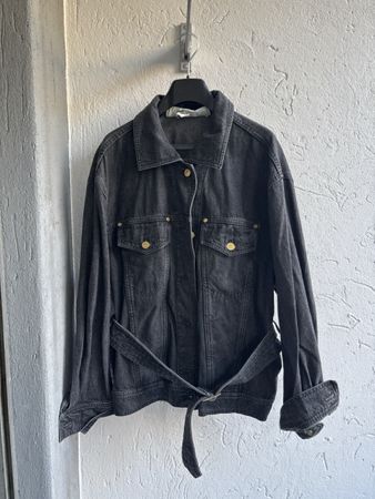 Schwarze Jeansjacke von Escada