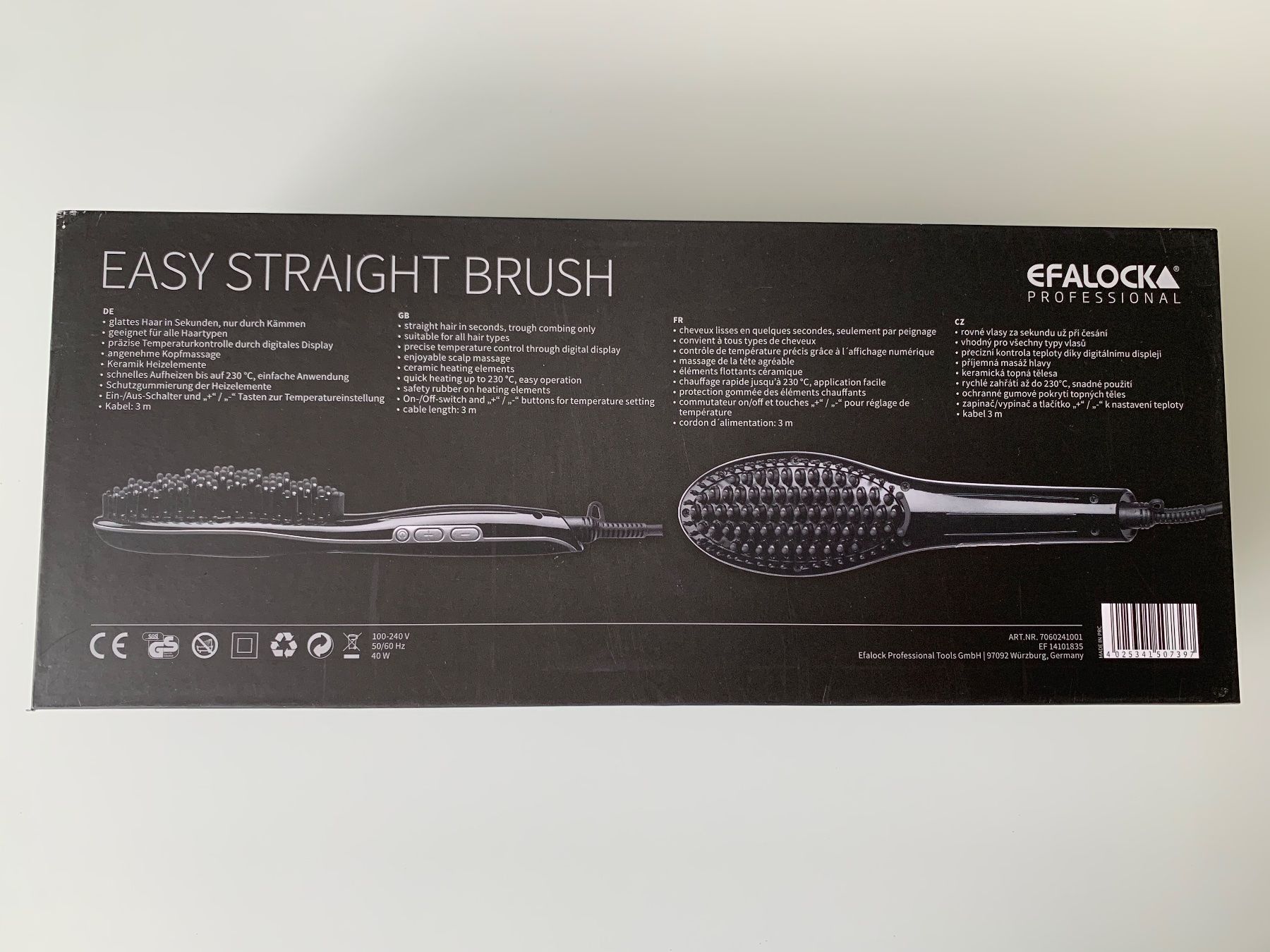 Altro per la cura dei capelli: Efalock: Easy straight brush - Haarglätter – Nuovo (secondo la descrizione) da Hittnau venduto da FVera 3