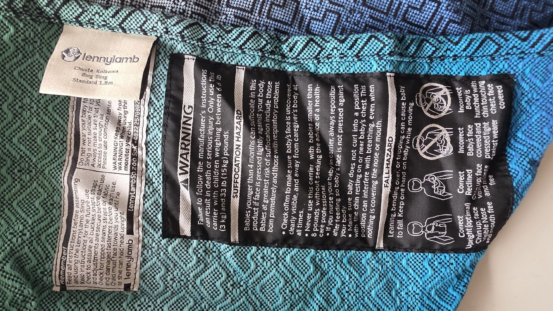 Lennylamb Marsupi portabebè: Ring Sling  – Usato da Brig venduto da hdm_8cqj 1
