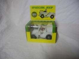 MINI WIND UP SPARKLING  JEEP    MIB