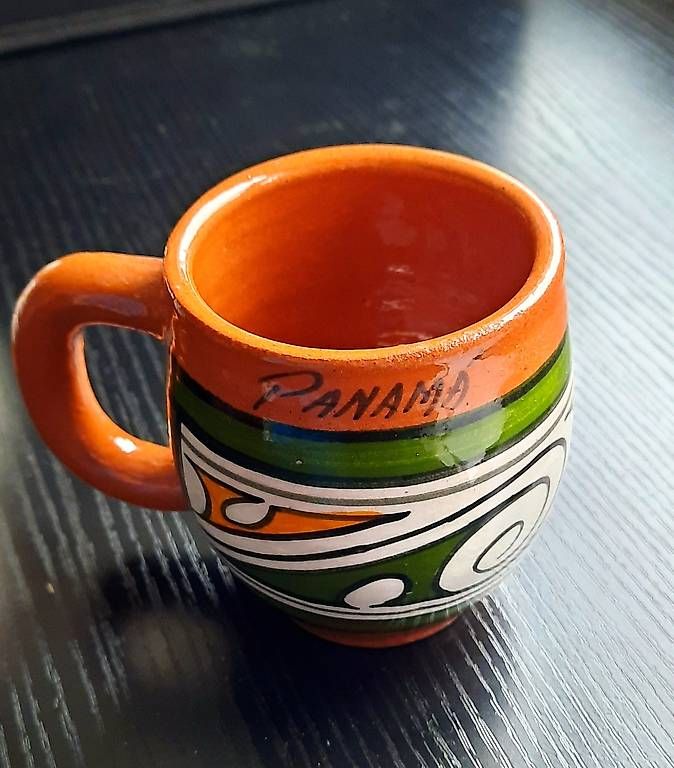 Caraffe: handbemalte Tonkrüge aus Panama – Usato da Zürich venduto da mar_fw69 3