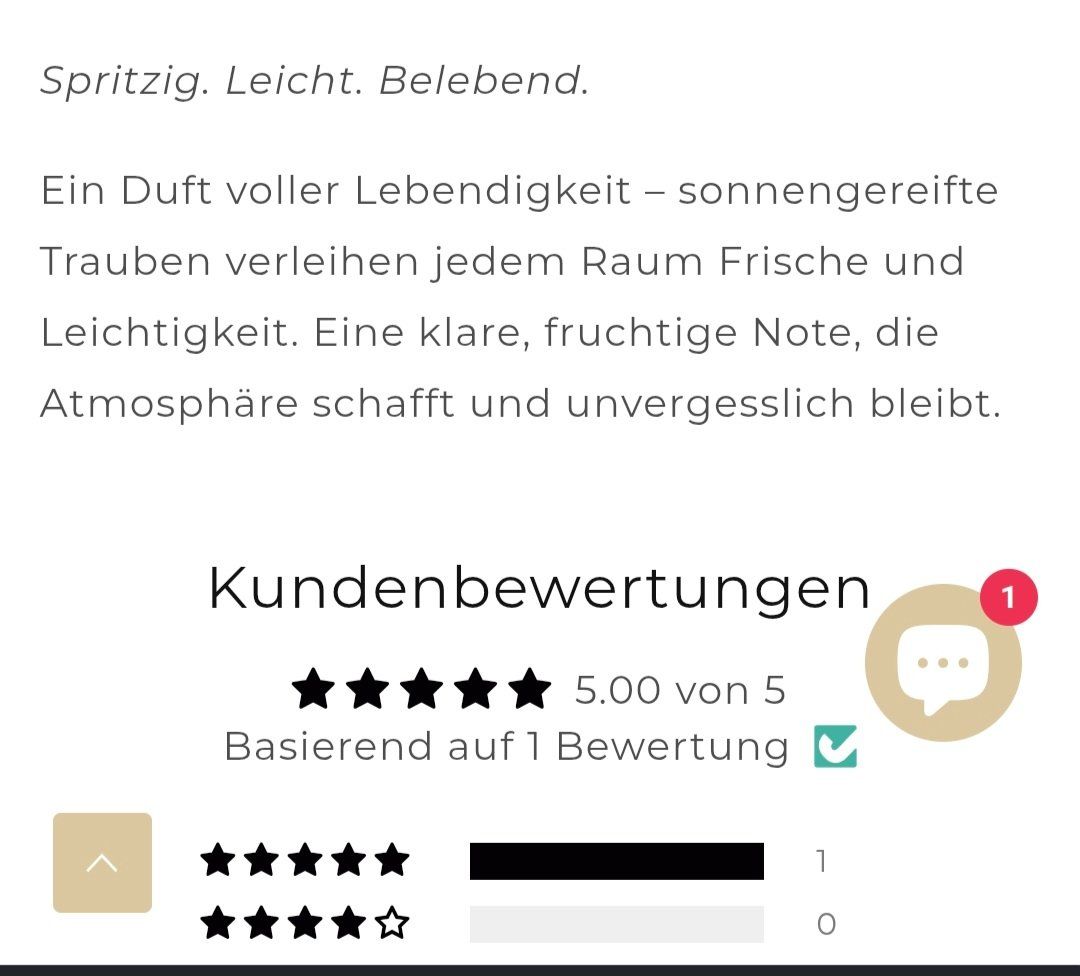 Spray per ambienti: Moonrich Raumduft Fresh Grape – Usato da Stansstad venduto da InStyle8 2