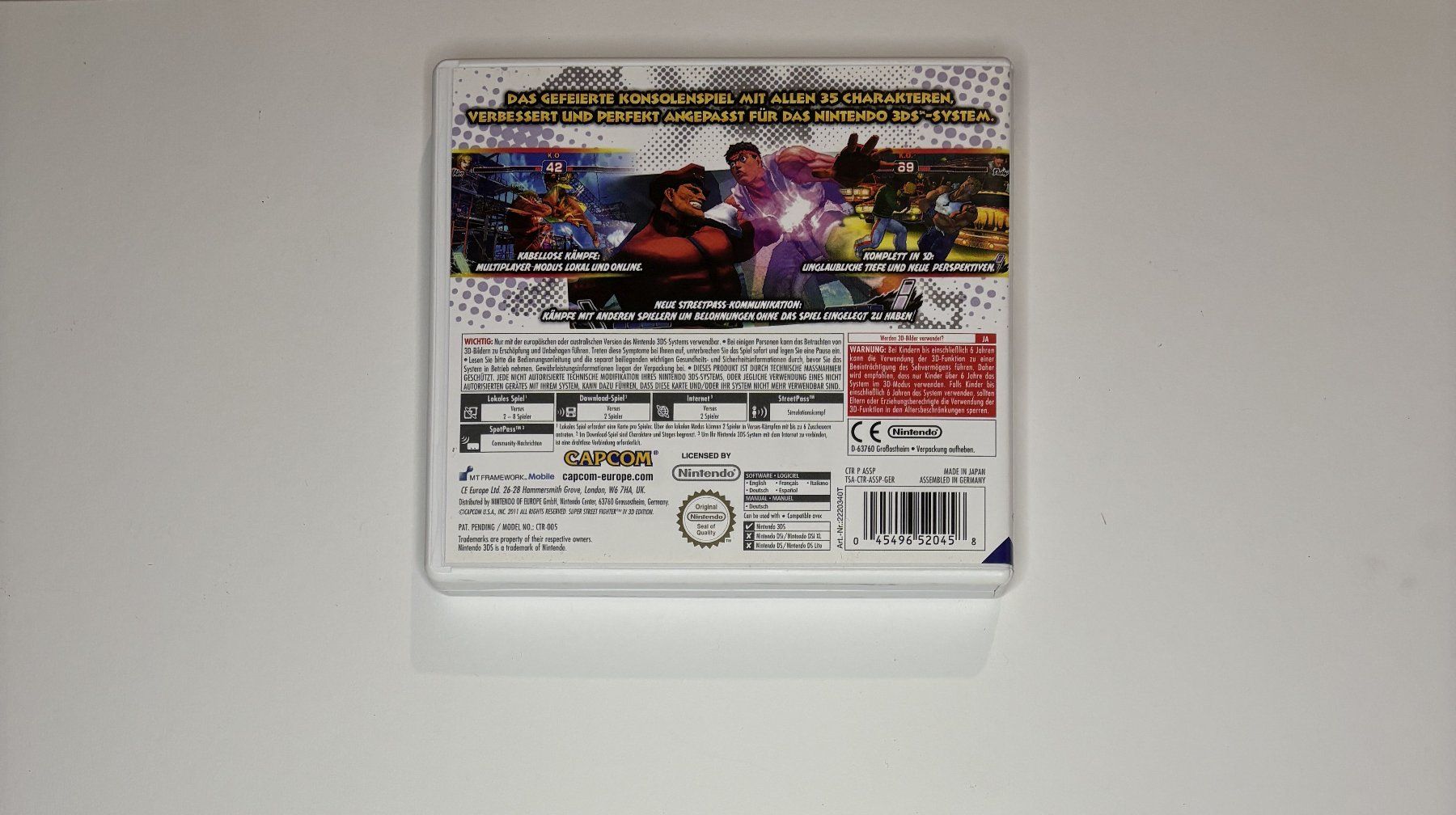 Giochi: 3DS - Super Street Fighter IV: 3D Edition – Usato da Allschwil venduto da Bullach 2