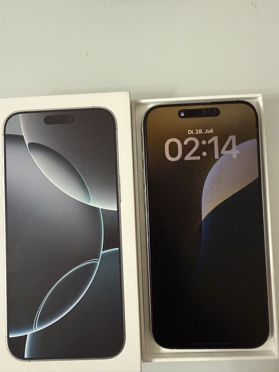 Apple Portables: iPhone 16 Pro Max 256 GB – White Titanium  – D'occasion à Ehrendingen par ile_pr79 3