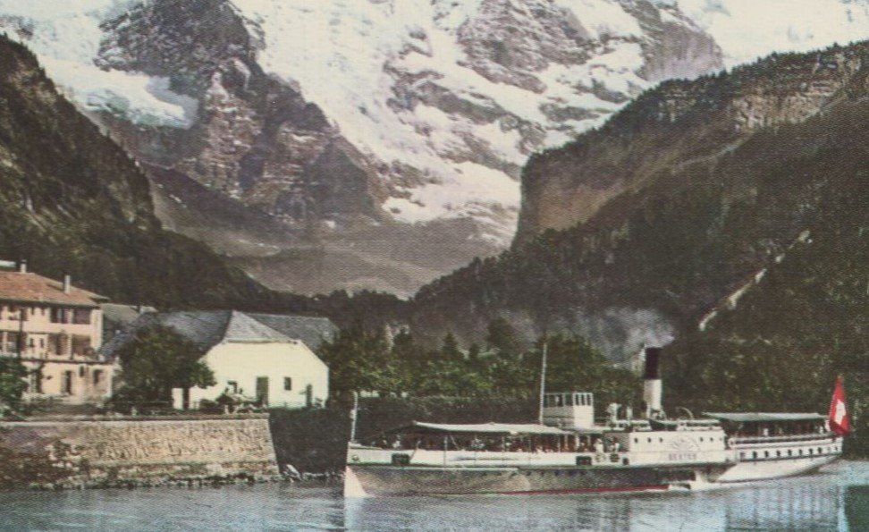 Cartes postales: Interlaken Schiffstation – D'occasion à Aarau par kufi44 1