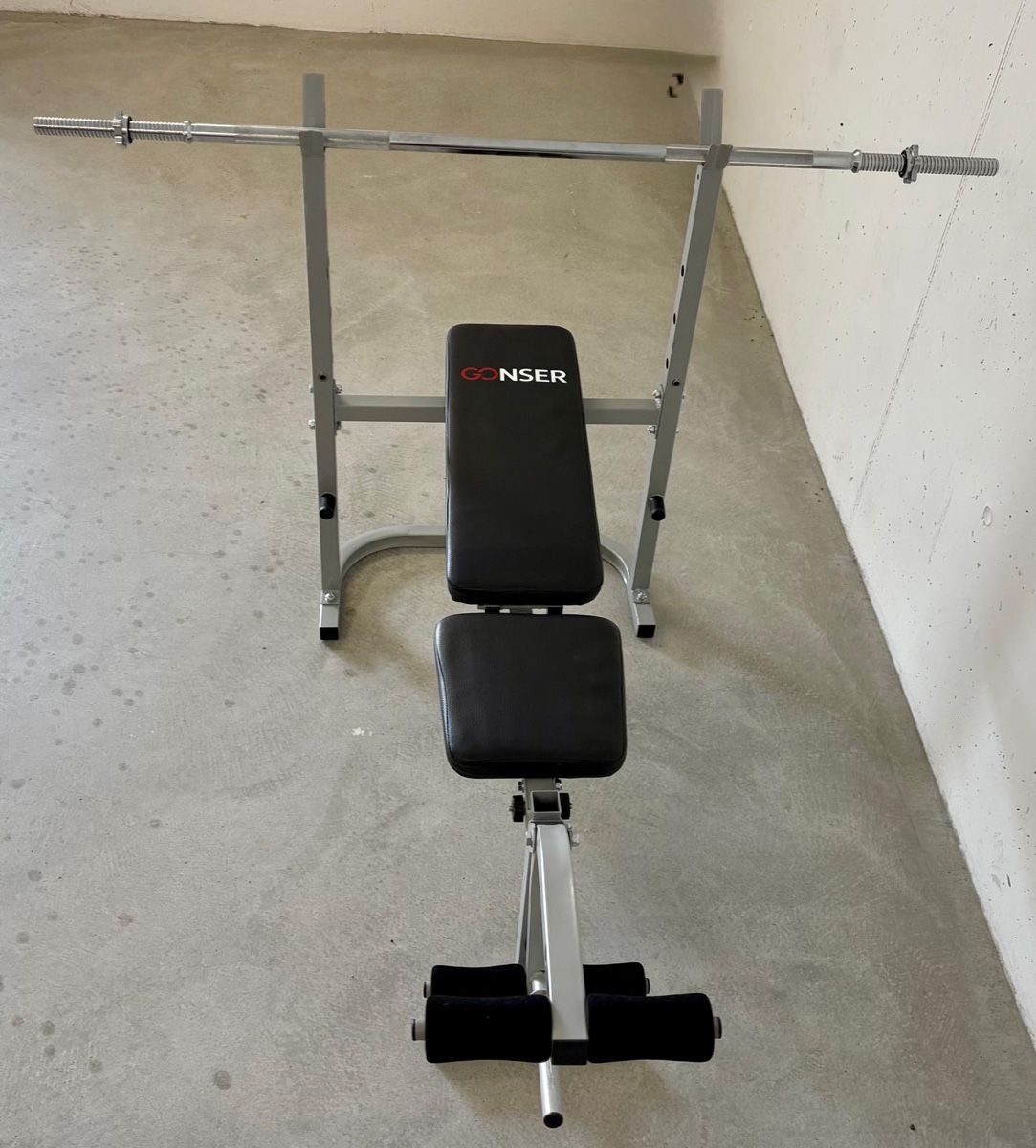 Hometrainer: Hantelbank mit Langhantel (Model: Dragon) – Usato da Oberengstringen venduto da MrsRicardo 1
