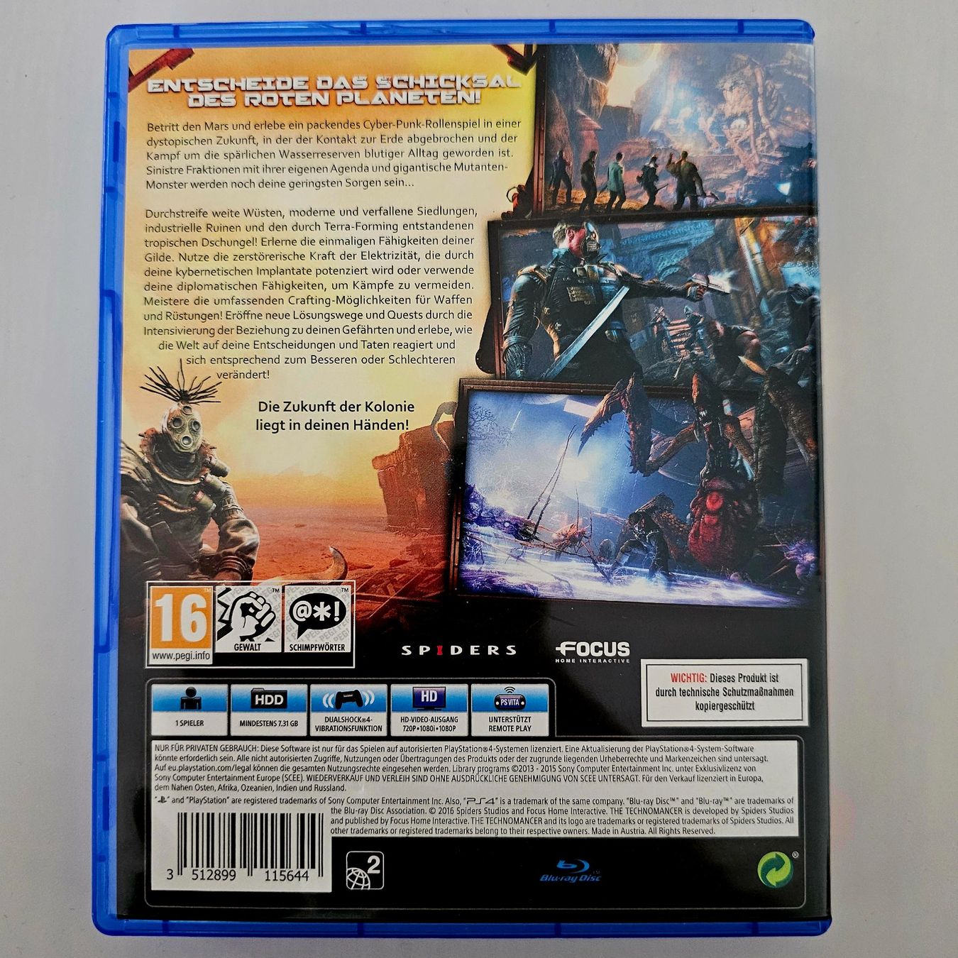Sony Giochi: Technomancer (PS4) – Usato da Holziken venduto da Miglioregamesnmore 1