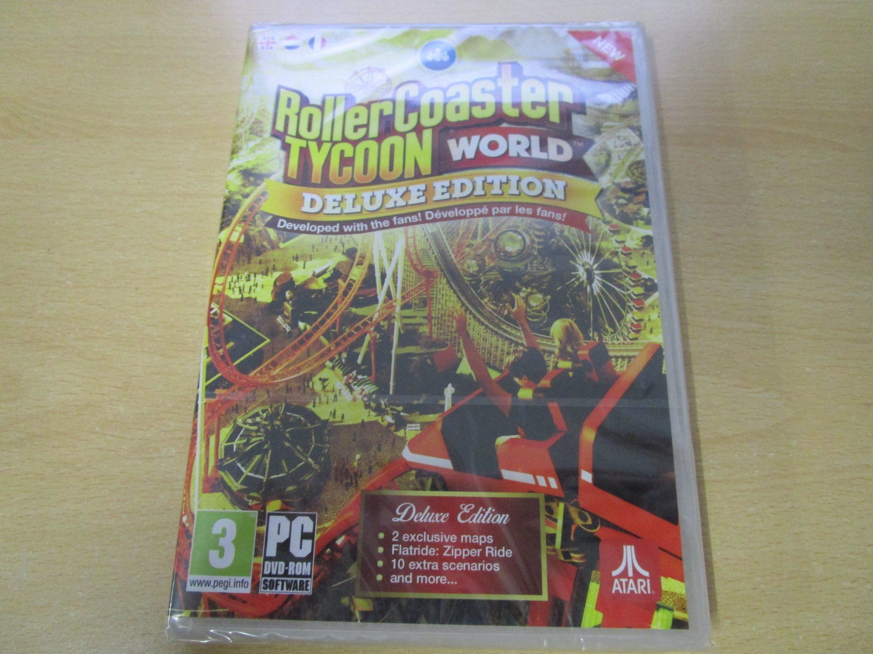 Giochi: Roller Coaster Tycoon World Deluxe Edition PC Neuware – Nuovo e nell'imballaggio originale da Goldau venduto da agestuffer