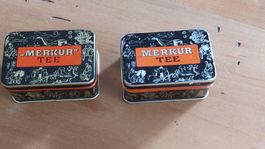 Blechdose Merkurtee