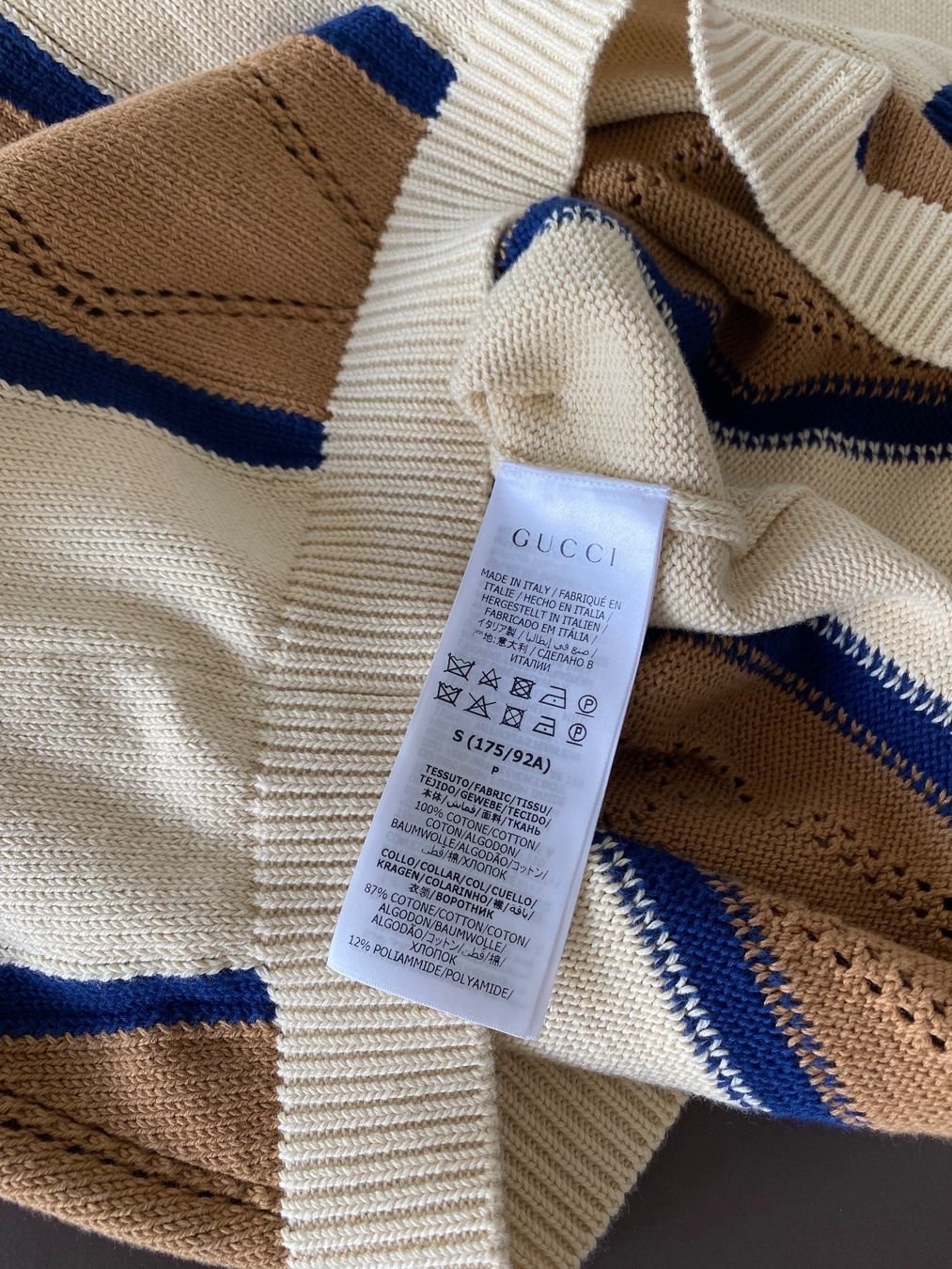 Gucci Polo-Shirts: Gucci Knitted Polo Shirt – Gebraucht aus Zürich von pas_9czf 4