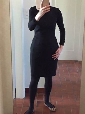 Kleid von Marccain Gr.34 Schwarz NEU