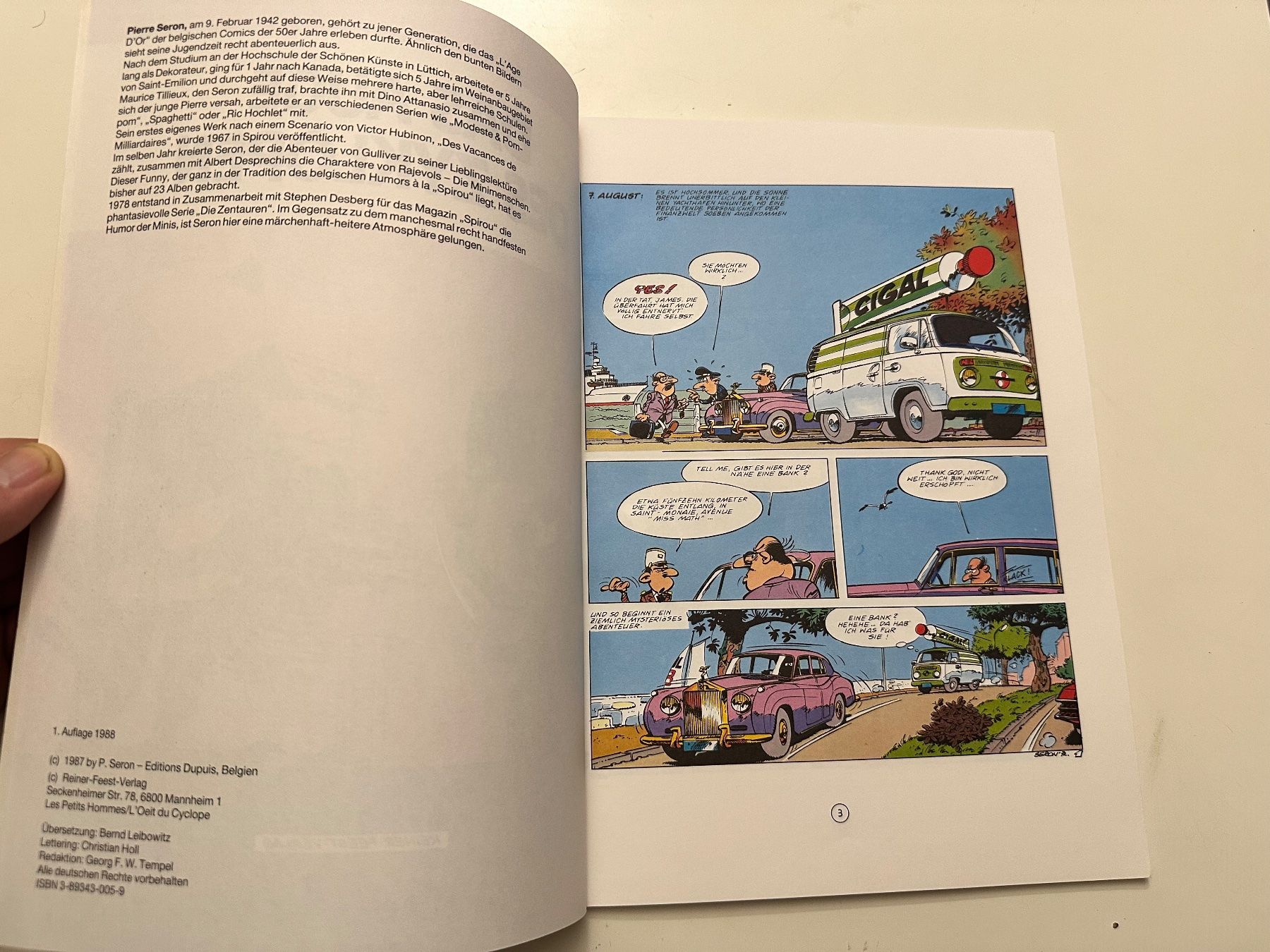 Fumetti: DIE ABENTEUER DER MINIMENSCHEN BAND 5 – Usato da Münsingen venduto da Ganjam 3
