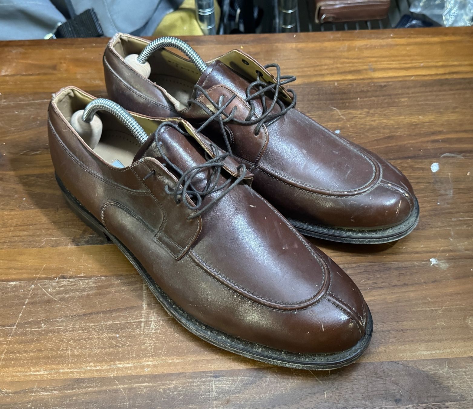 Scarpe da uomo: Johnston and Murphy Schuhe Rahmengenäht – Usato da Zürich venduto da Zuerich_Seebach