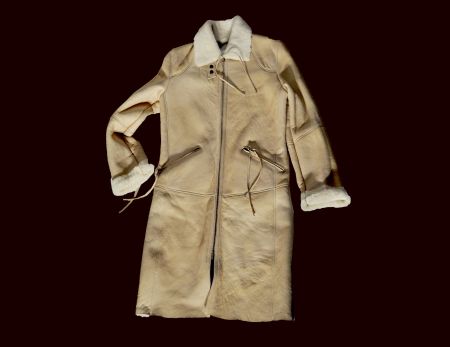 Lederjacke mit australischer Schearling-Wolle