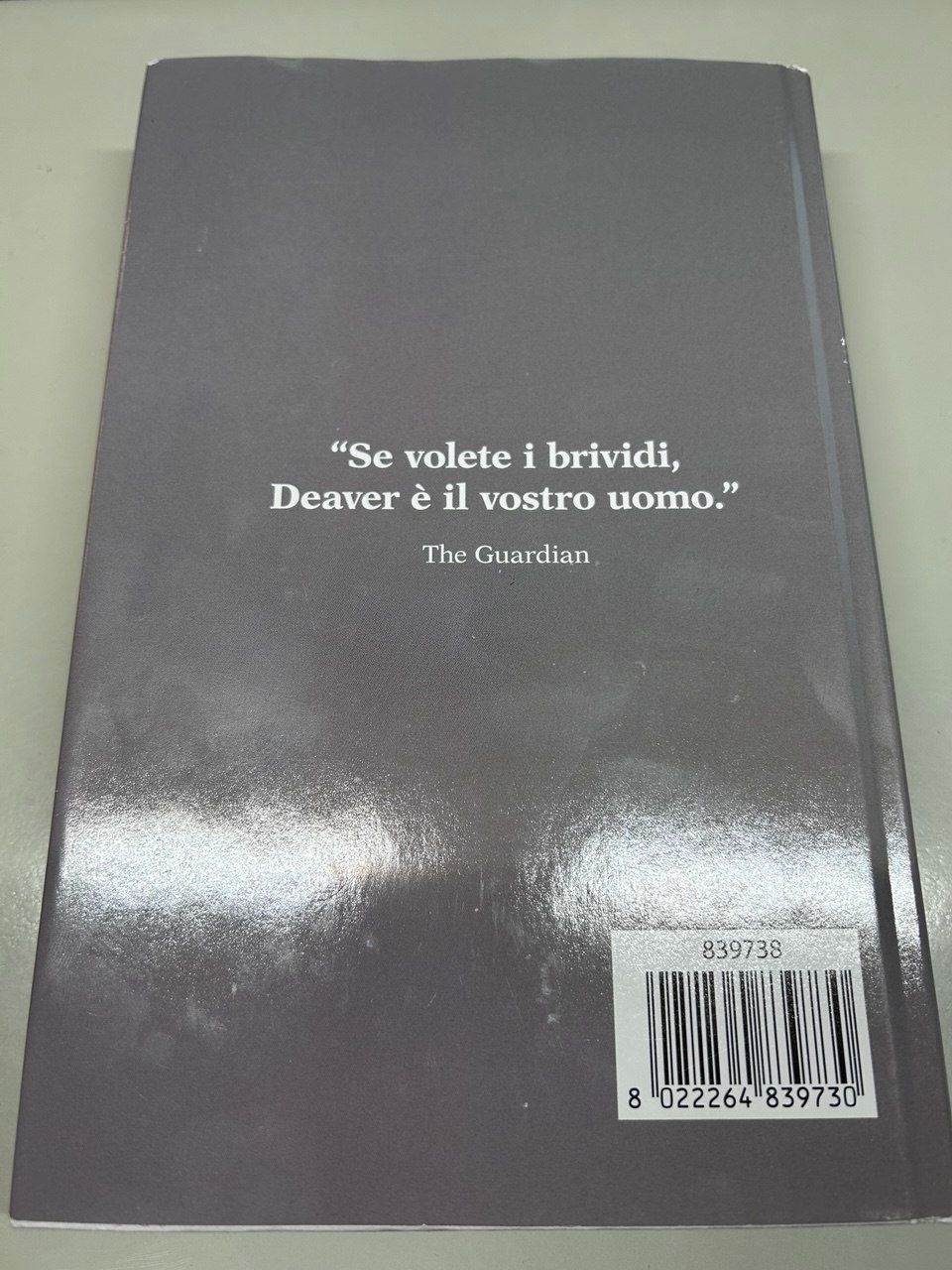 Libri: "Il bacio d'acciaio" Di Jeffery Deaver – Usato da Giubiasco venduto da LorisVale 1