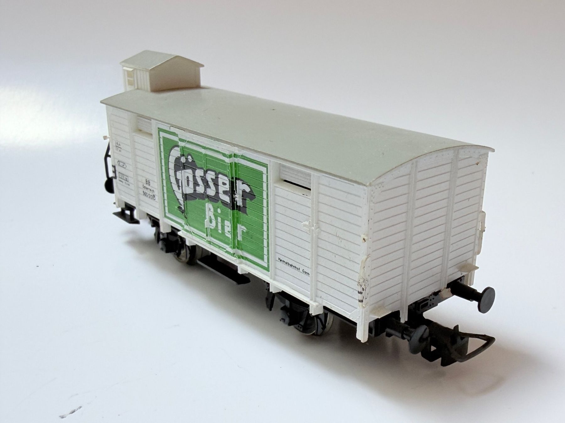Märklin Modellini di ferrovie: 2 Märklin Bierwagen mit Bremserhaus – Usato da winterthur venduto da felix27 8